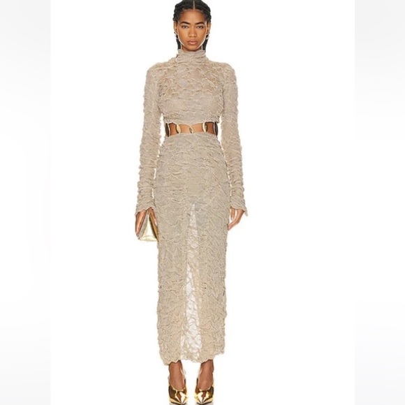 Simkhai Karissa metallic gown - NWT- size small - Picture 16 of 16